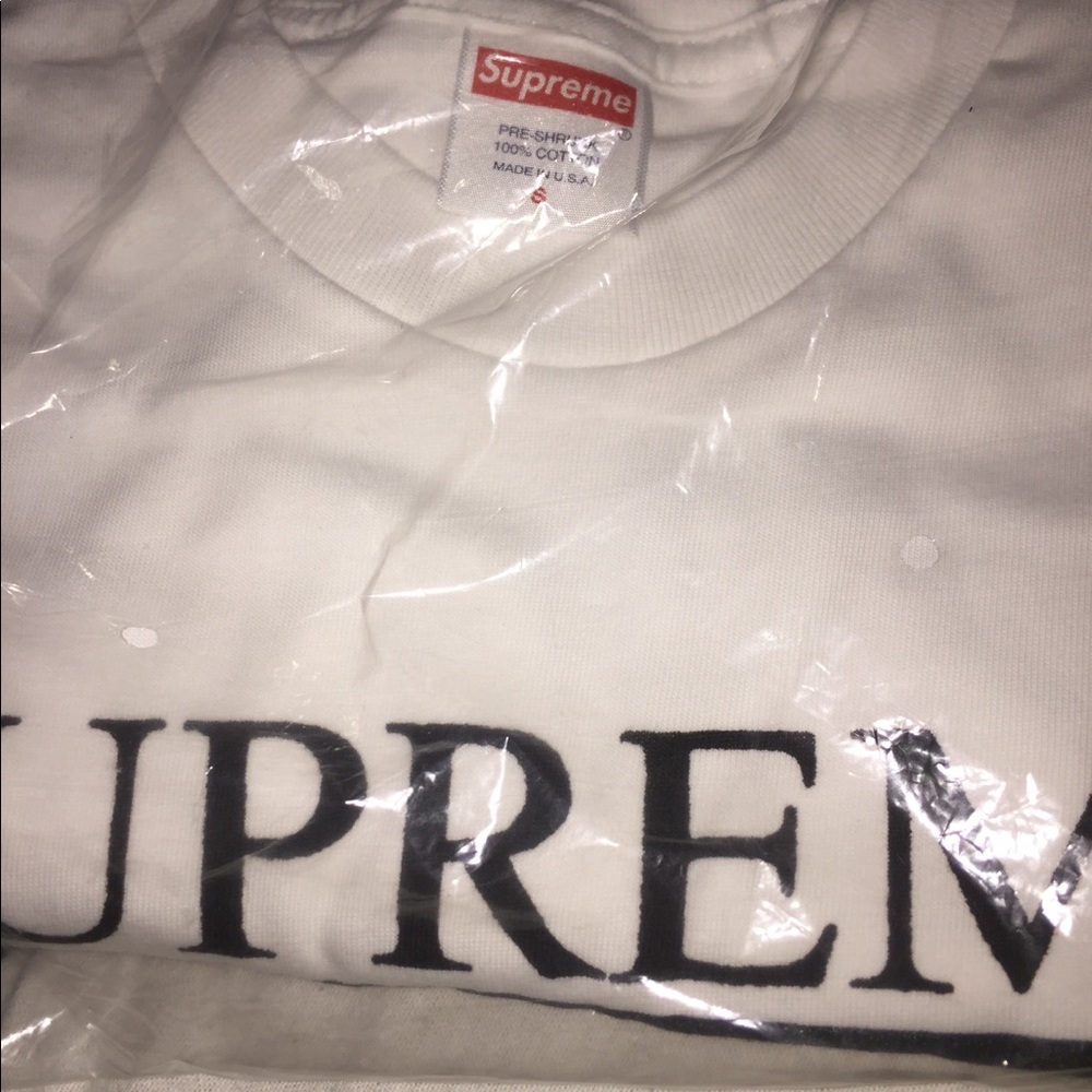 Supreme still life tee